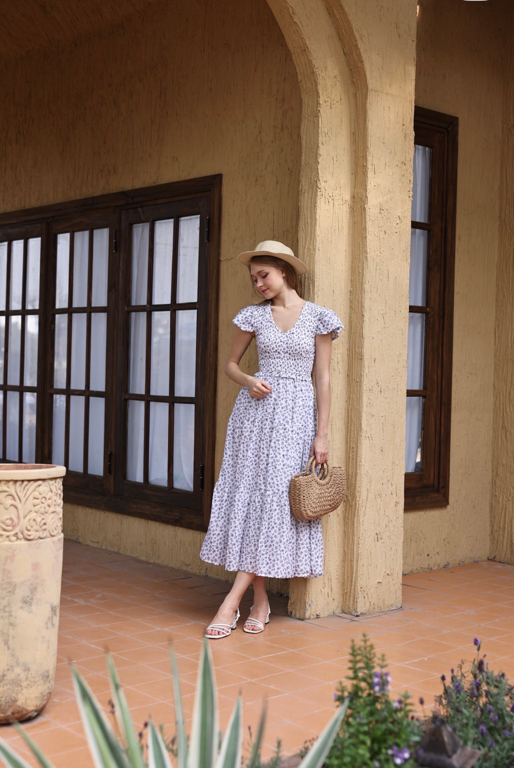 The Elyssa Dress - Hyacinth