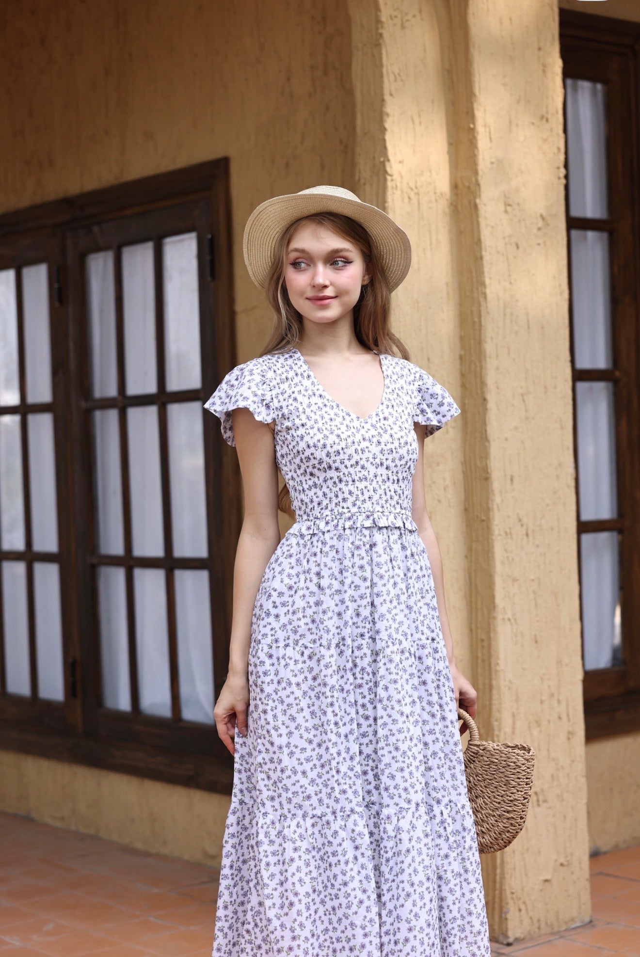 The Elyssa Dress - Hyacinth