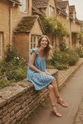 The Odette Dress - Cornflower Blue