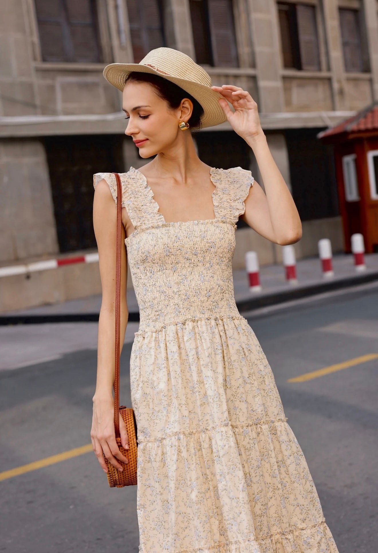 The Rachel Dress - Lavender Fields