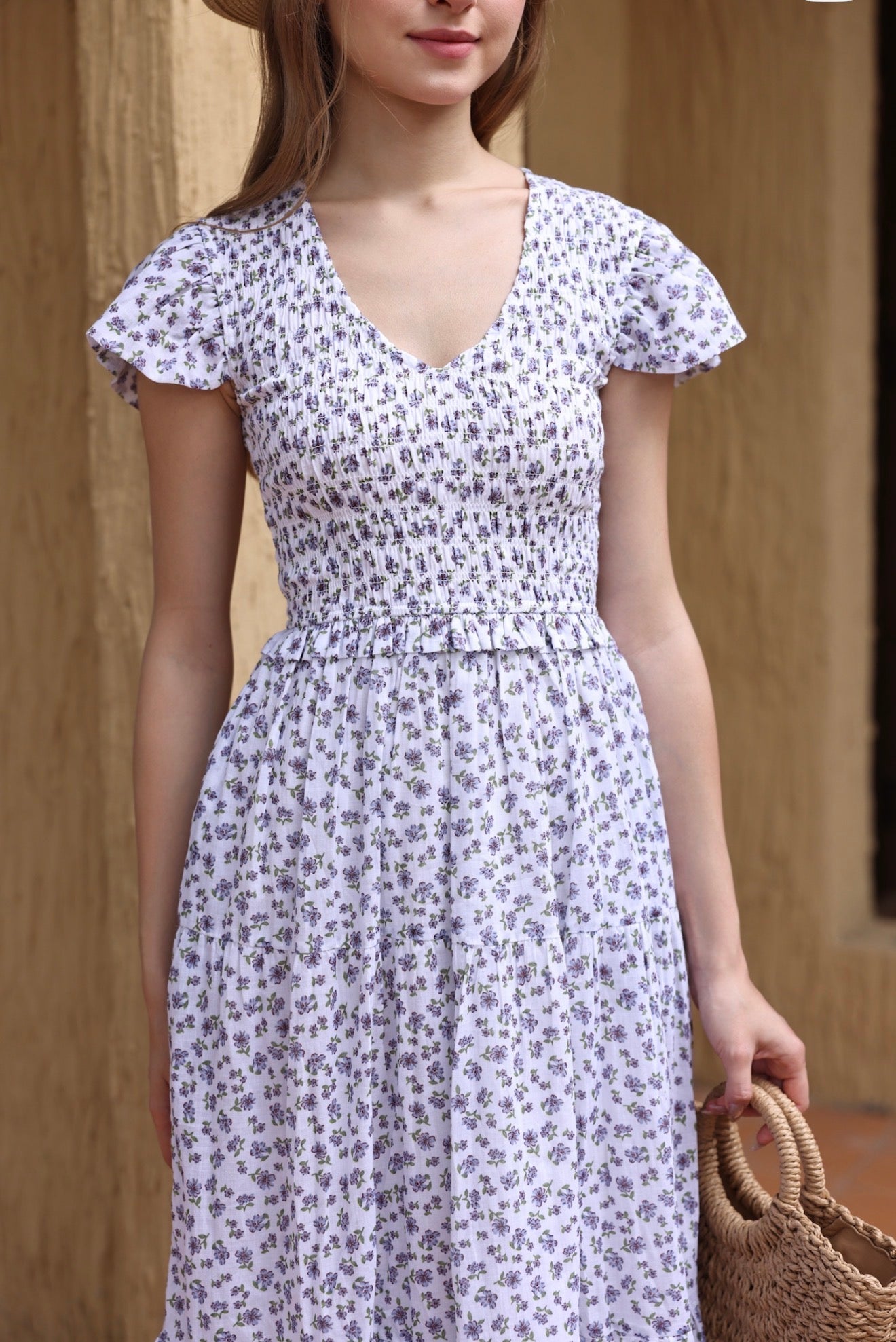 The Elyssa Dress - Hyacinth