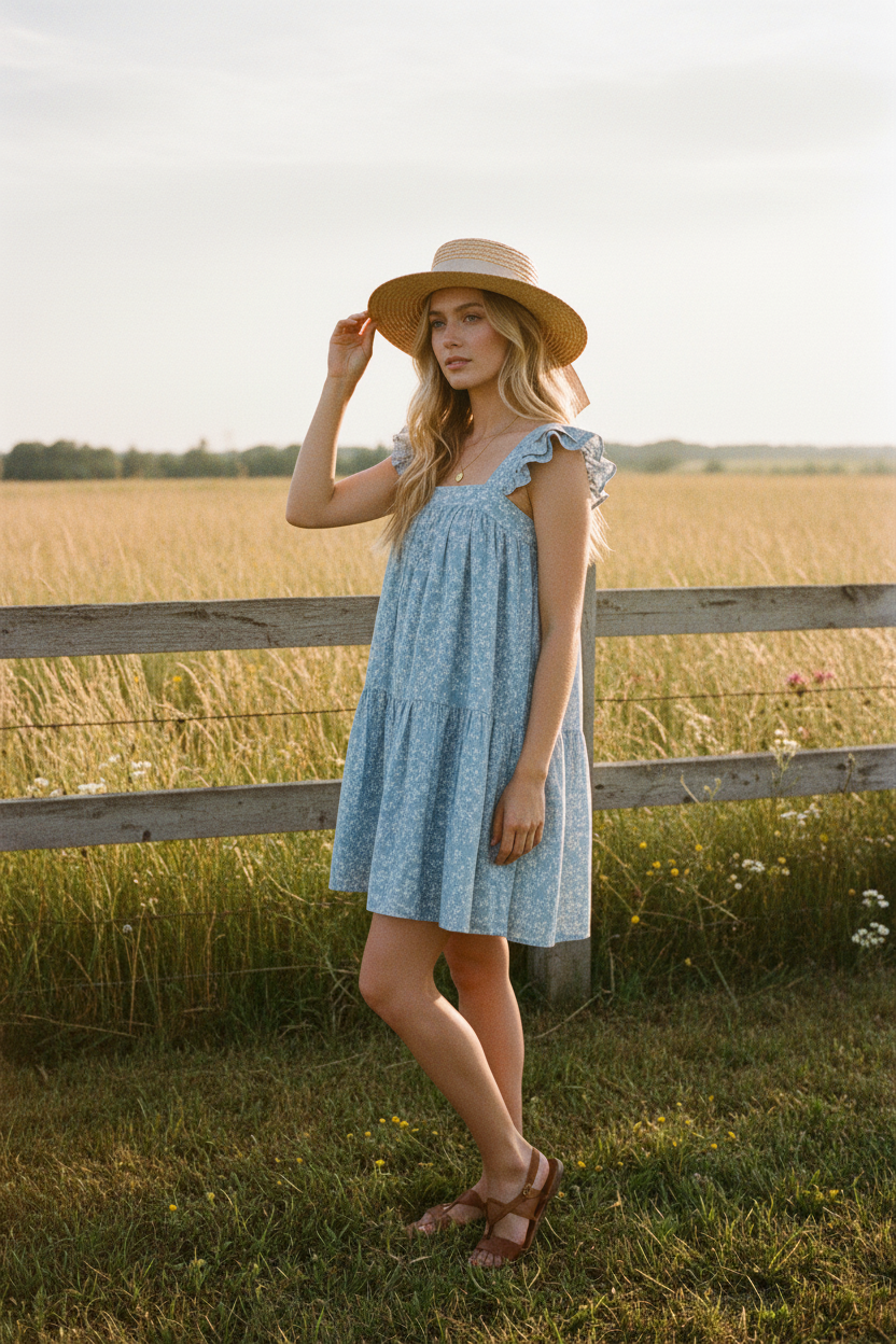 The Odette Dress - Blue Ivy