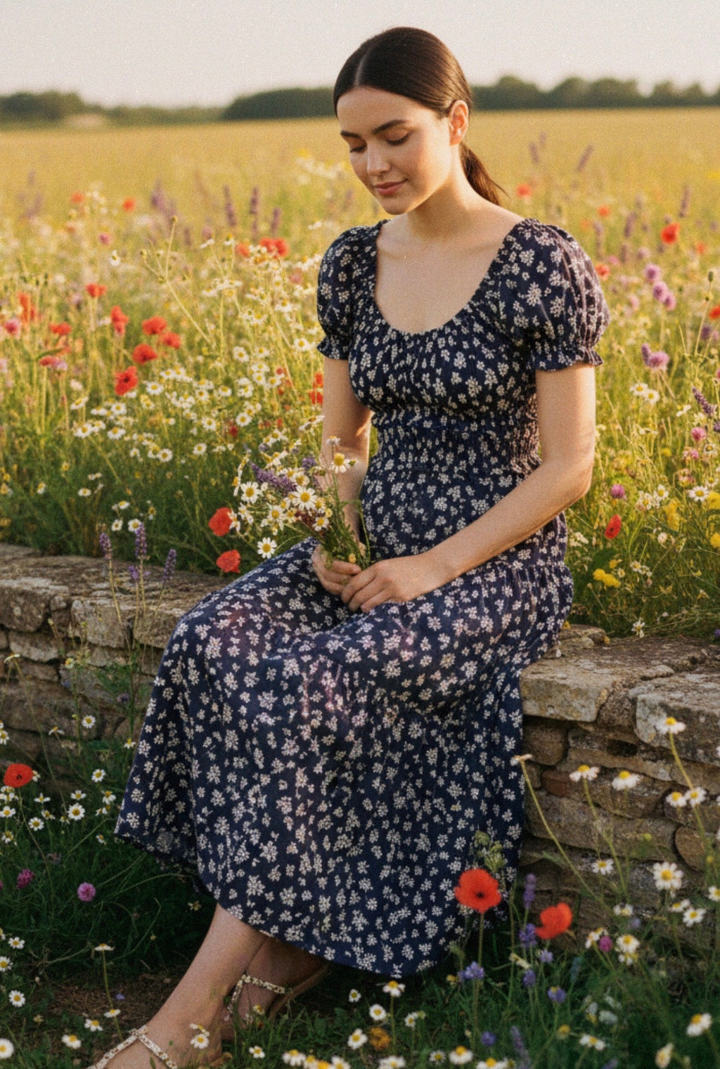 The Bonnie Dress - Saffron Bleu