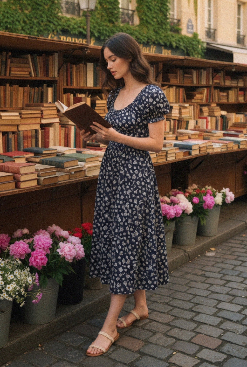 The Bonnie Dress - Saffron Bleu