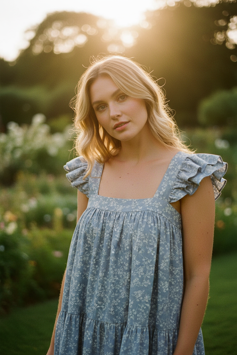 The Odette Dress - Blue Ivy