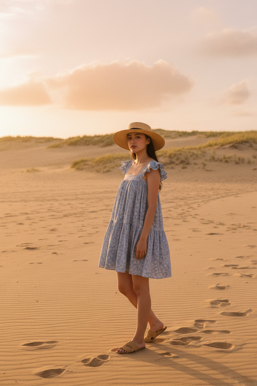The Odette Dress - Blue Ivy