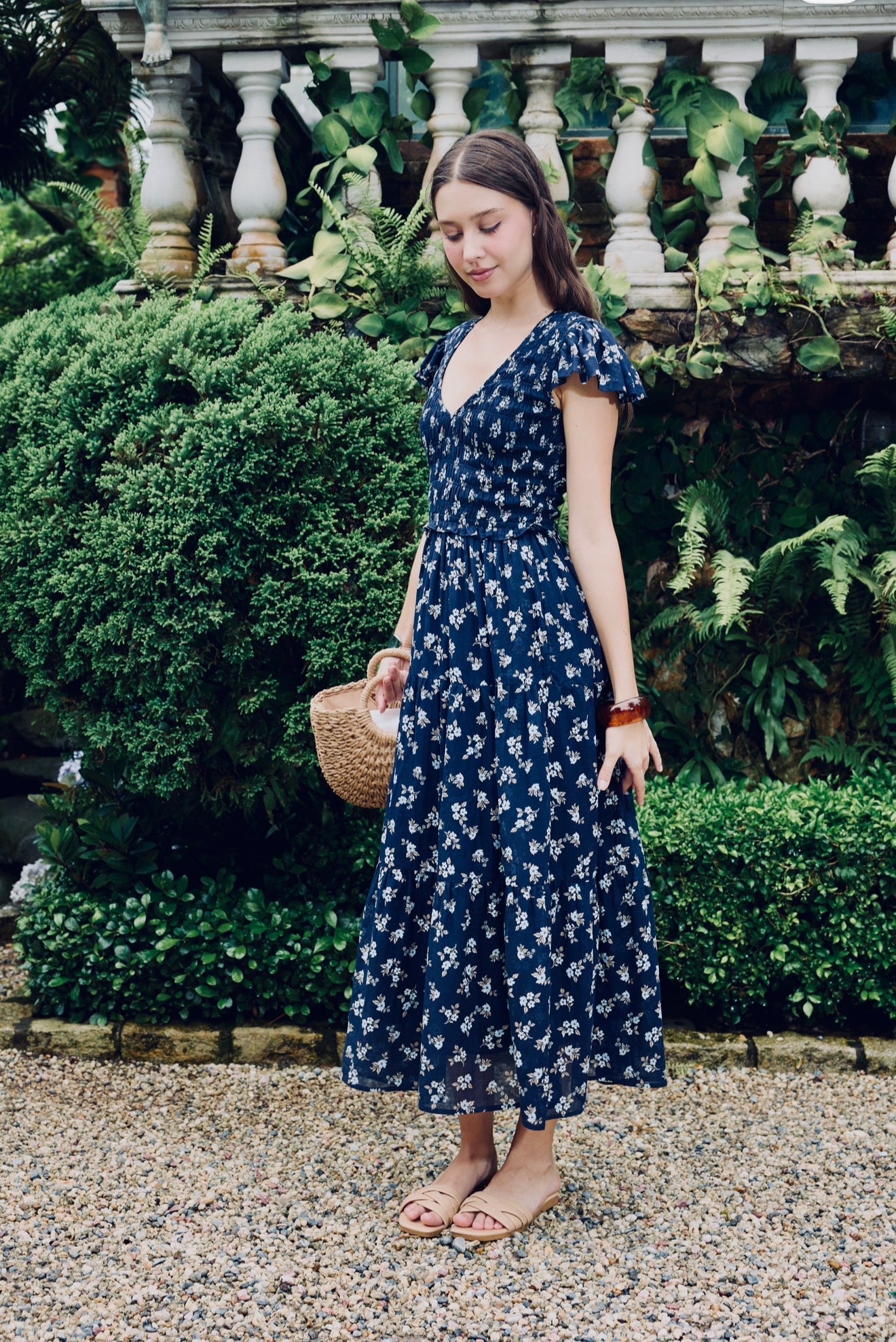 The Elyssa Dress - Midnight
