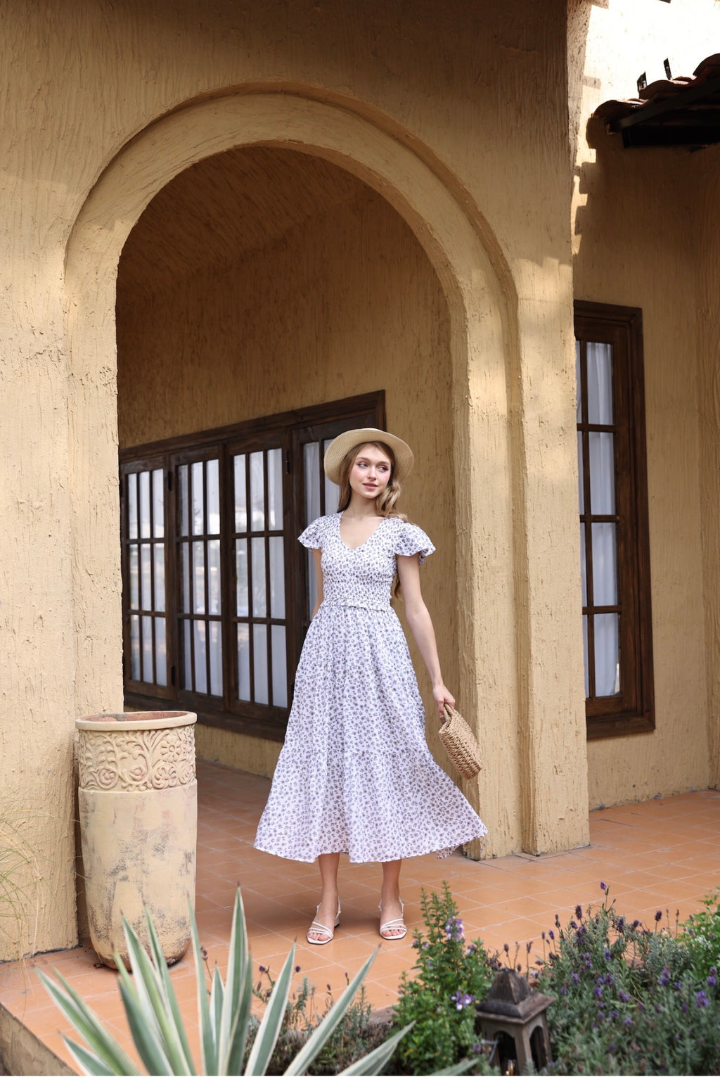 The Elyssa Dress - Hyacinth