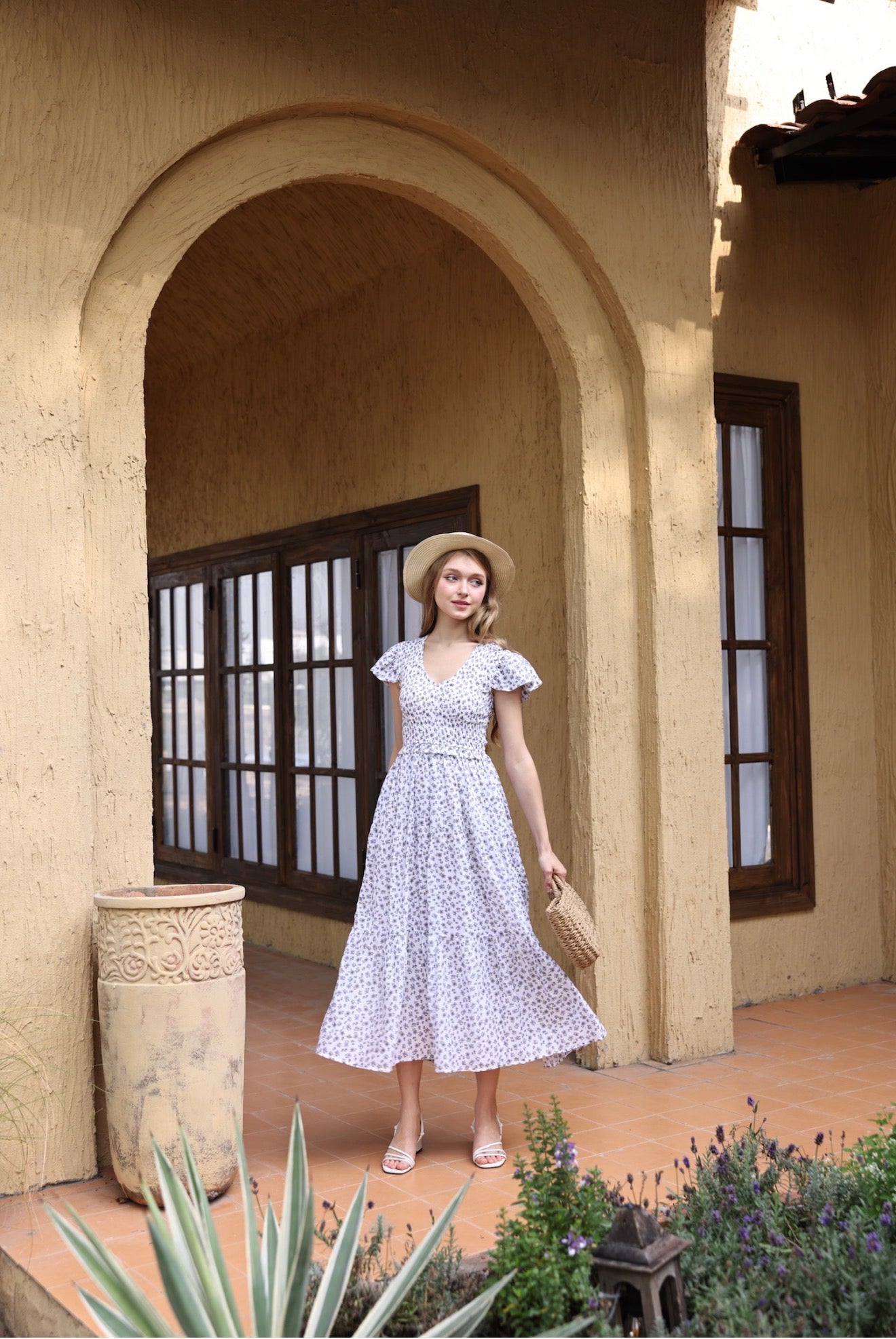The Elyssa Dress - Hyacinth