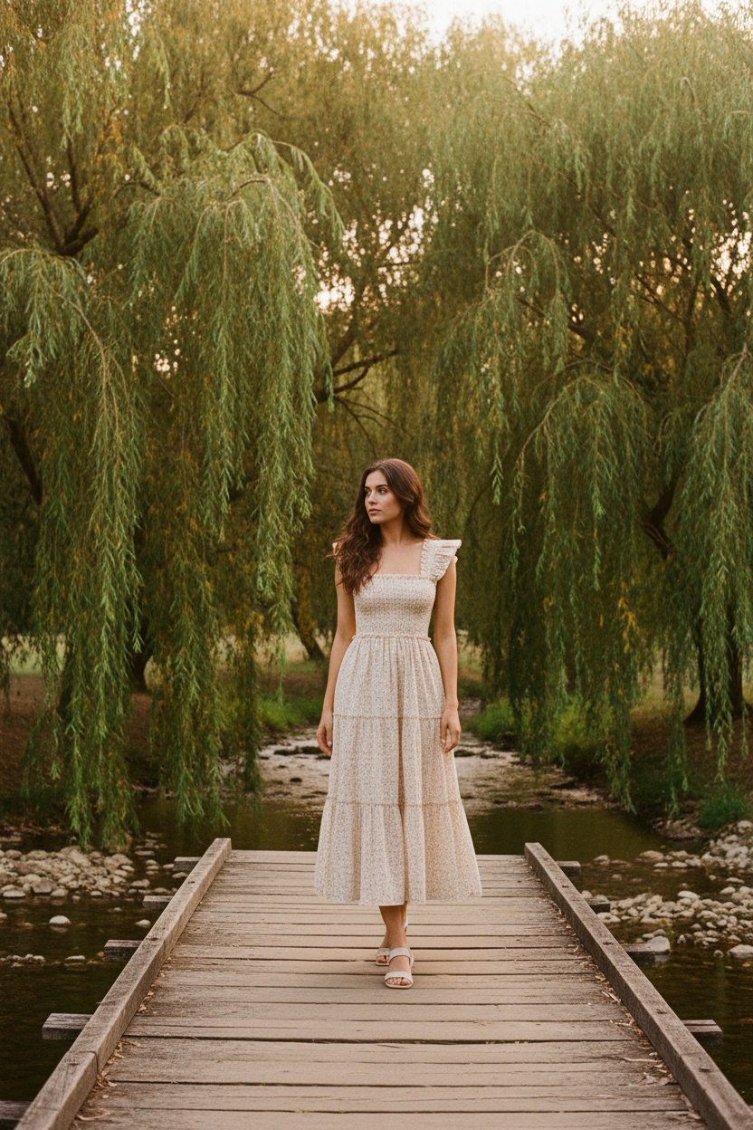 The Rachel Dress - Rosebud