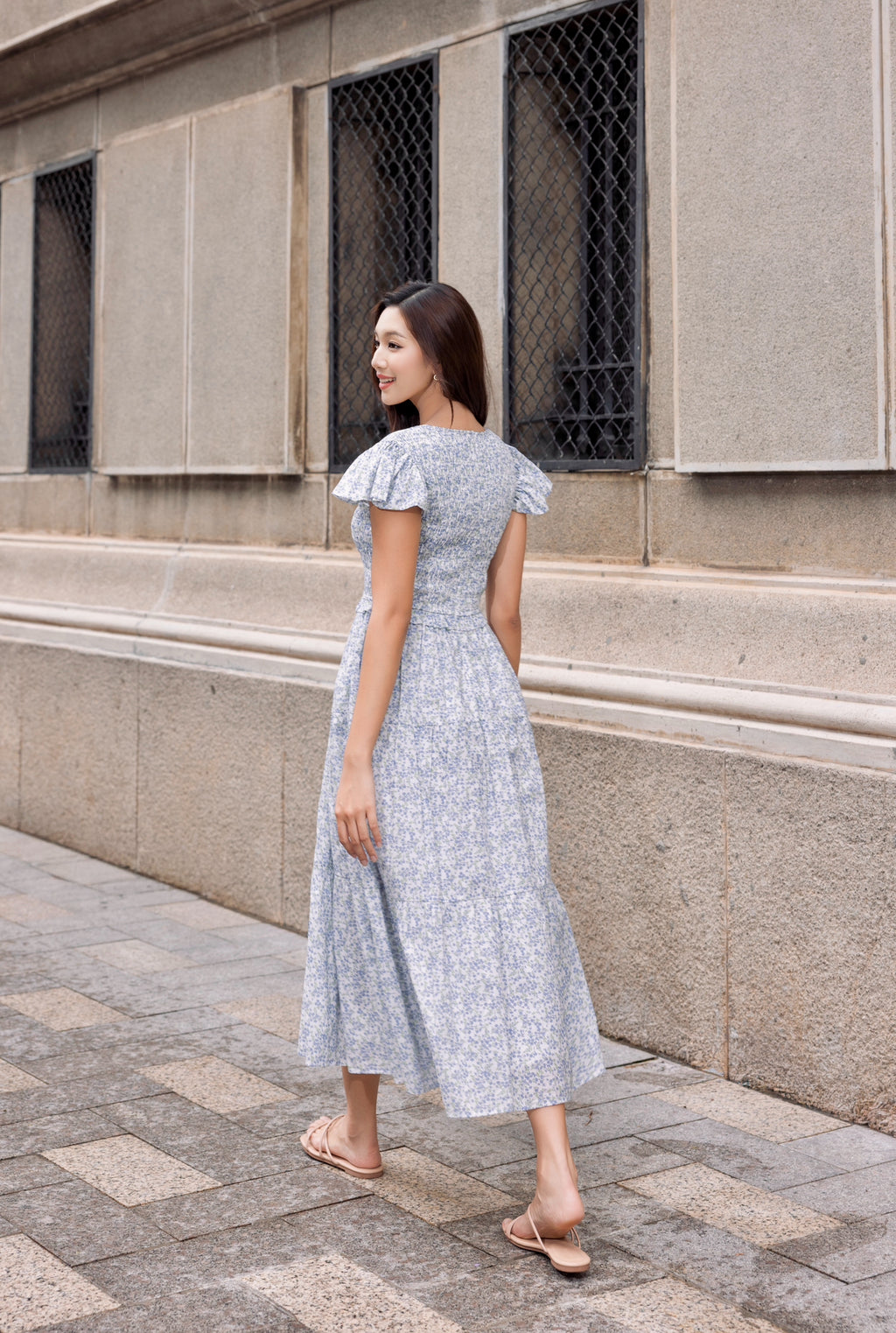 The Elyssa Dress - Cambridge Bloom