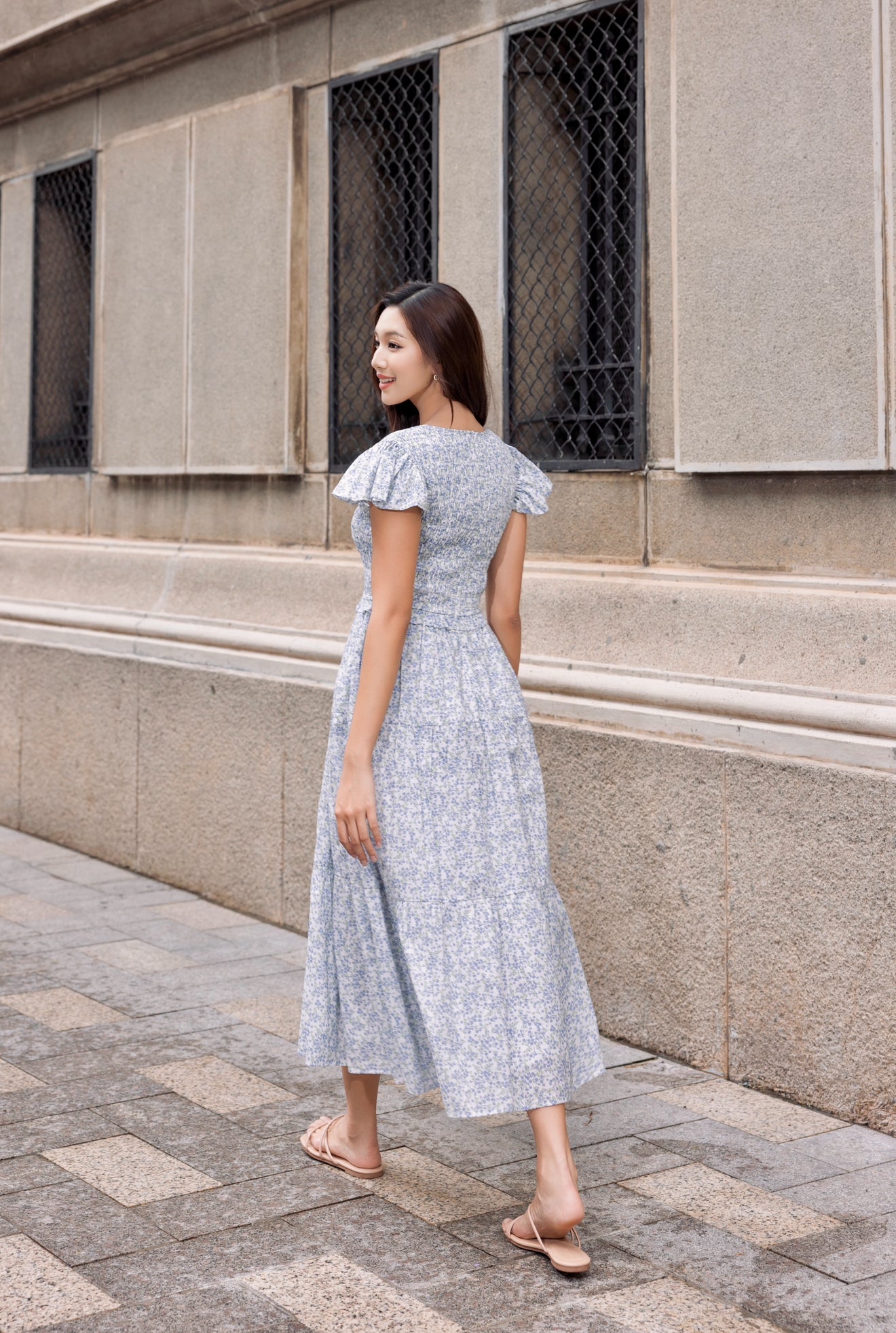 The Elyssa Dress - Cambridge Bloom