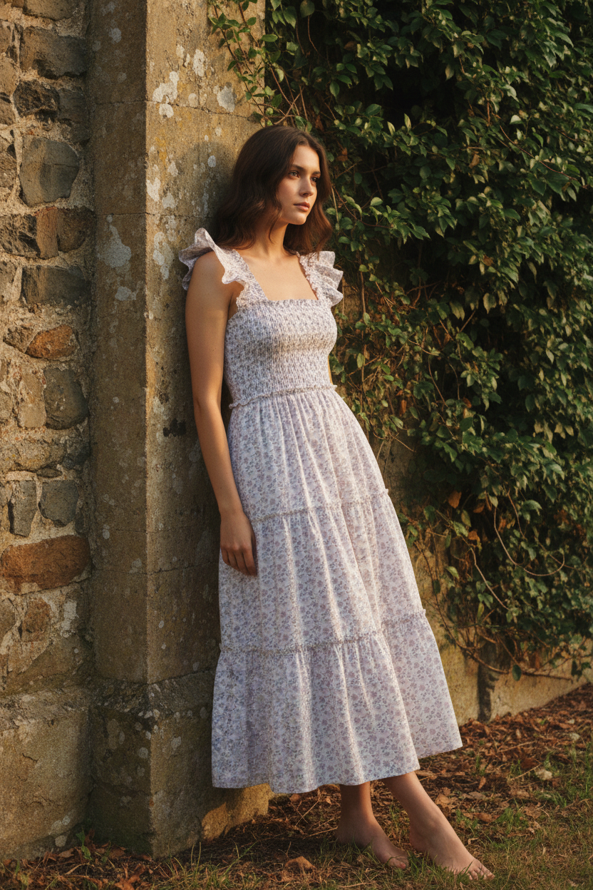The Rachel Dress - Rose Lilac