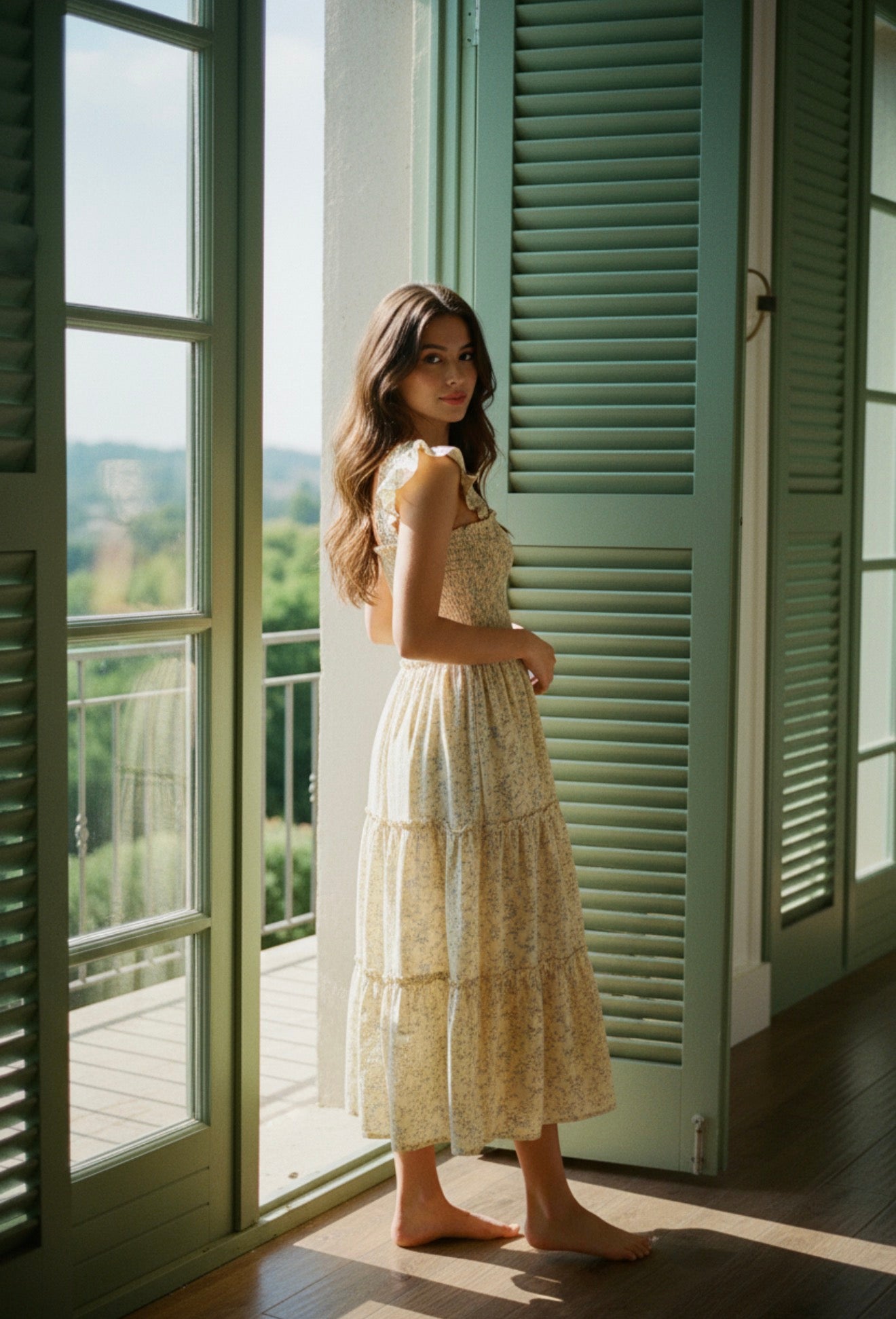 The Rachel Dress - Lavender Fields