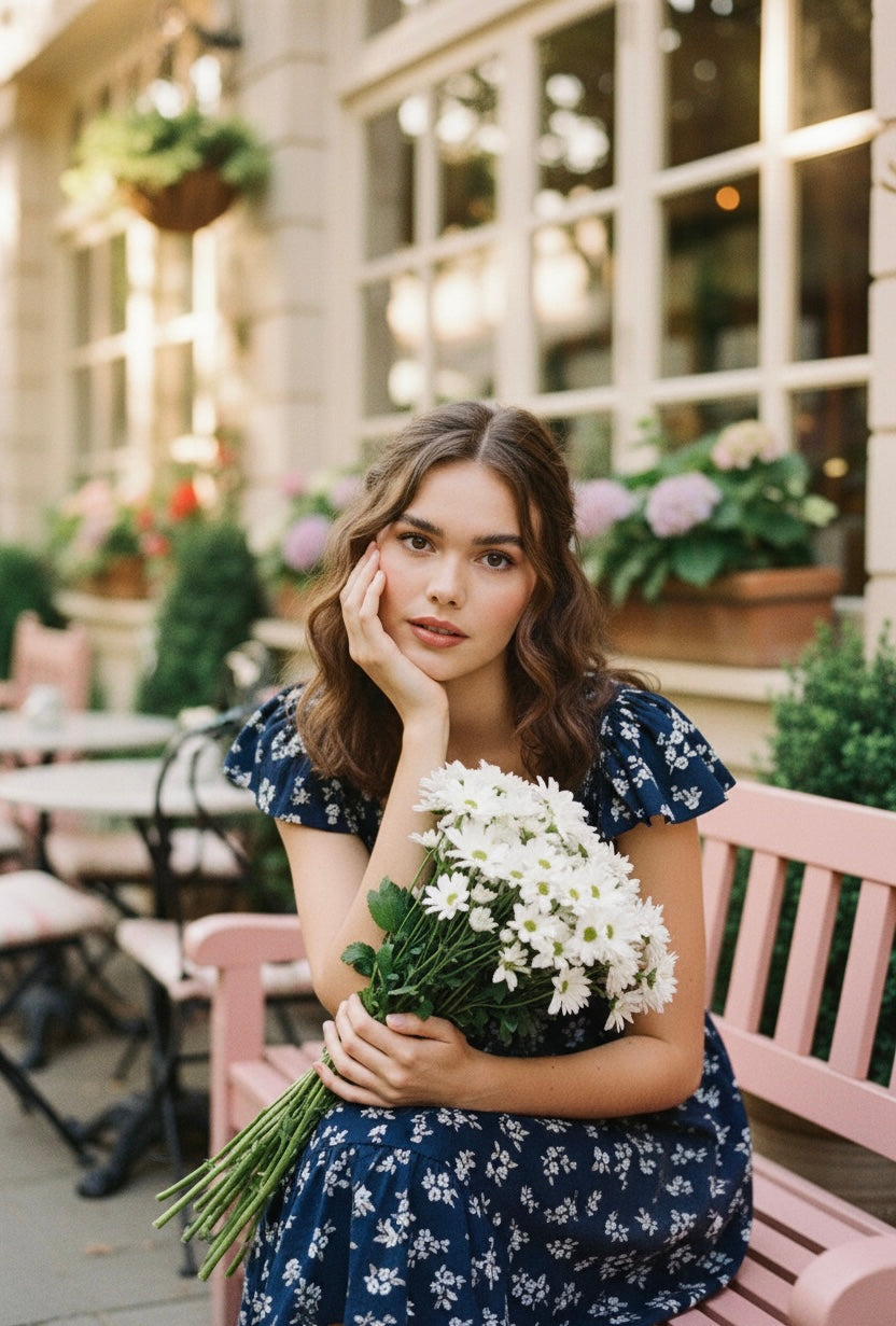 The Elyssa Dress - Midnight