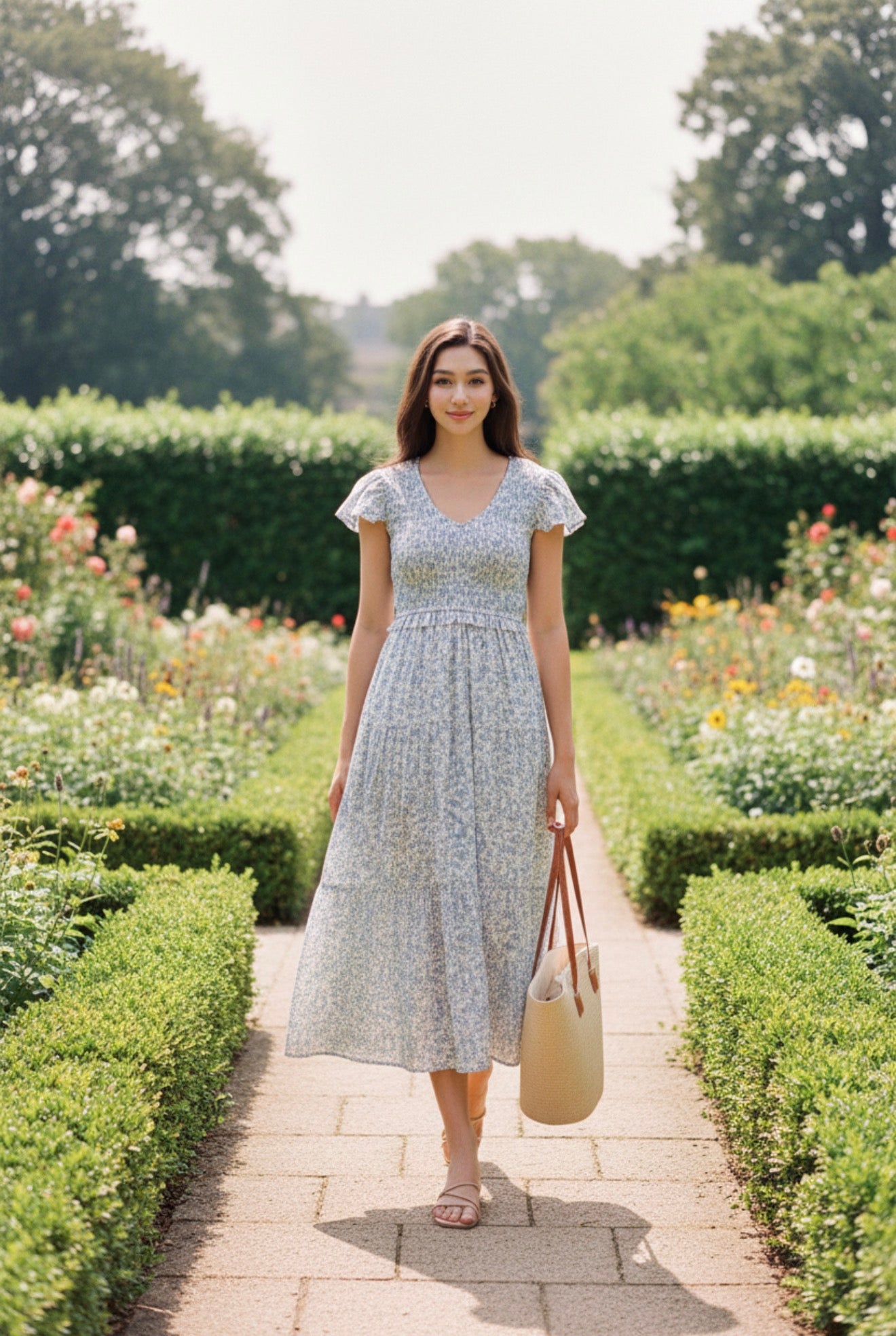 The Elyssa Dress - Cambridge Bloom