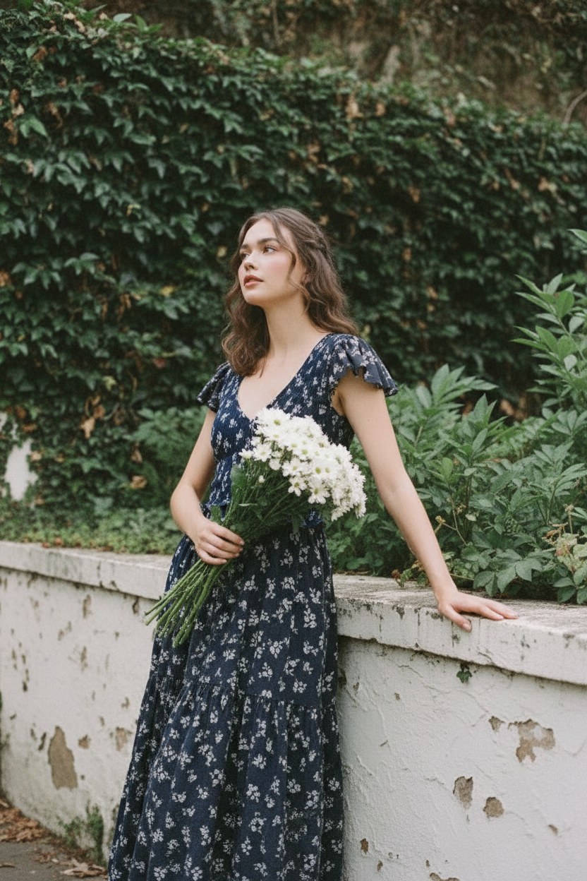 The Elyssa Dress - Midnight